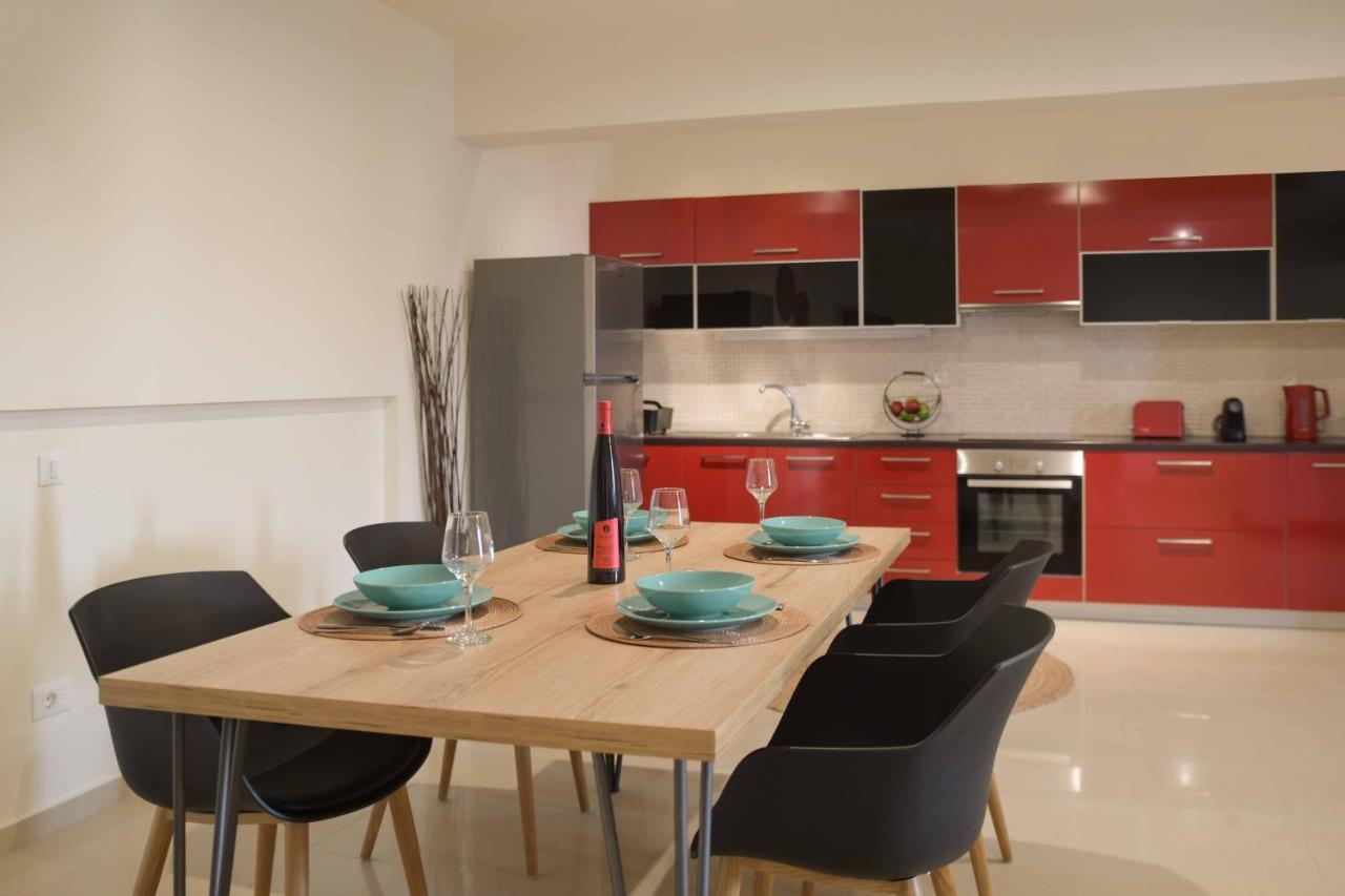 Oikies Luxury Apartments With Private Free Parking Area Ágios Nikólaos 외부 사진
