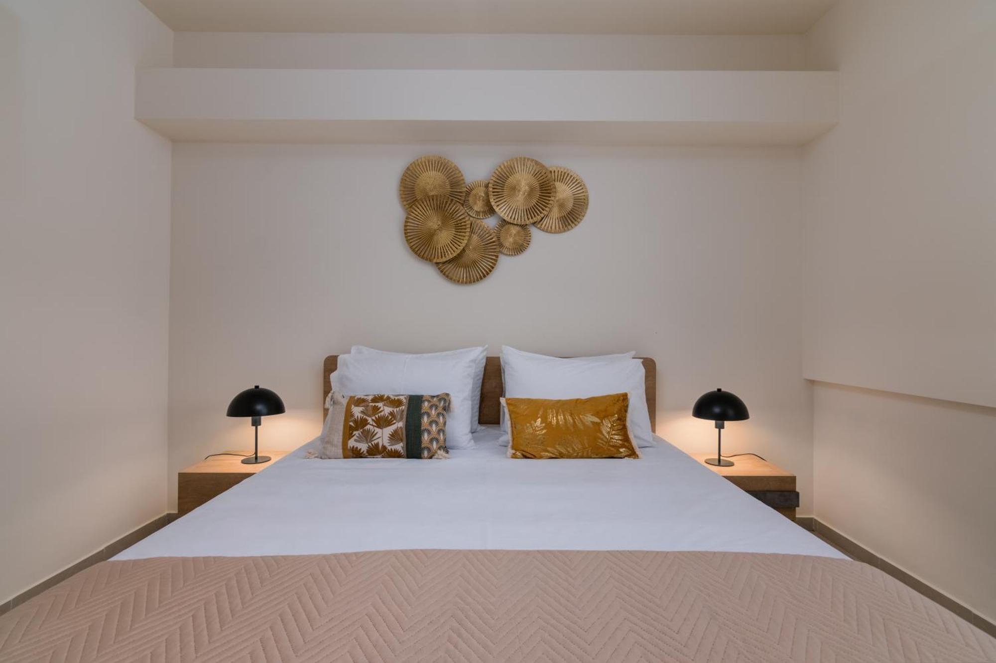 Oikies Luxury Apartments With Private Free Parking Area Ágios Nikólaos 객실 사진