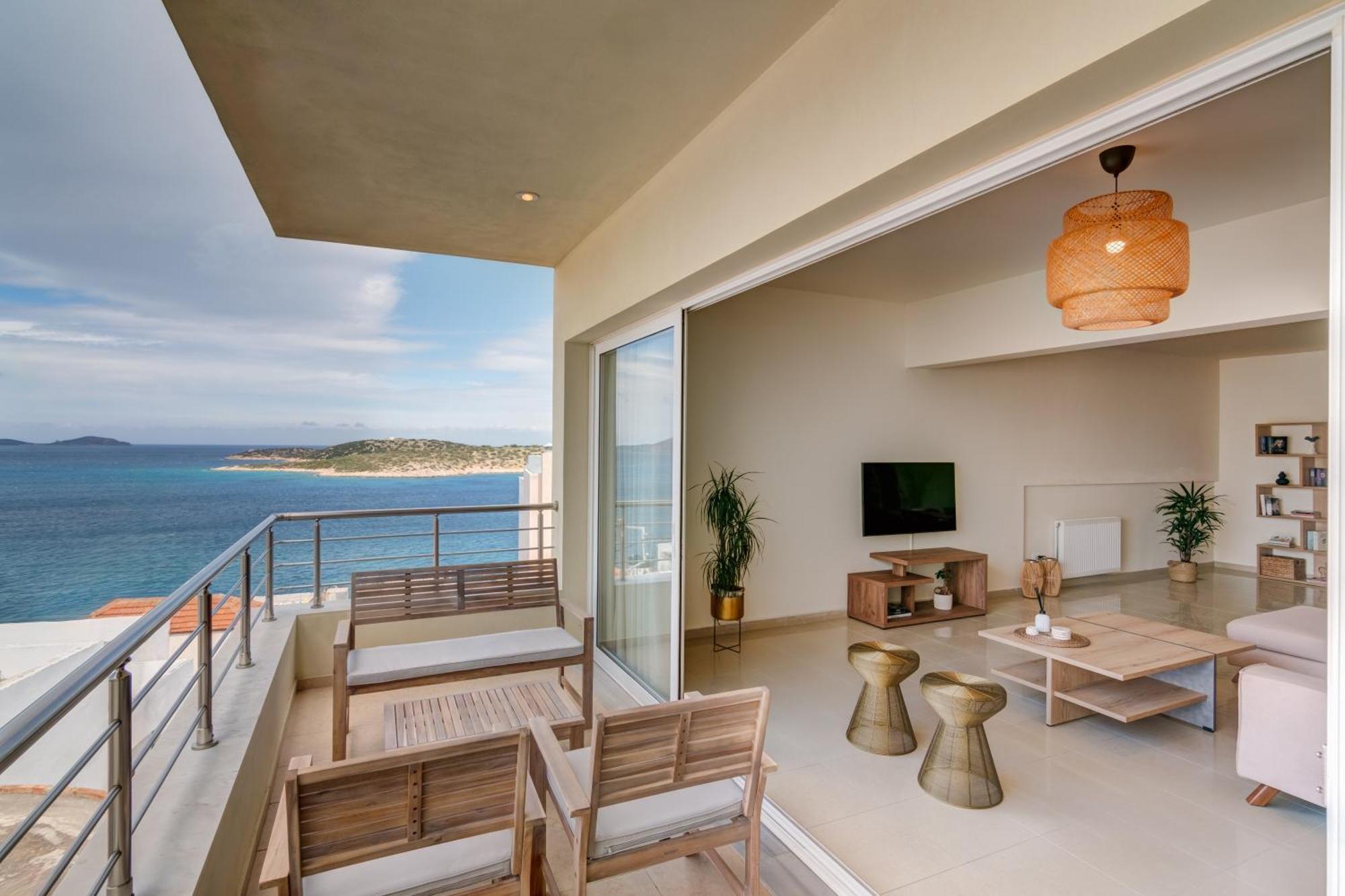 Oikies Luxury Apartments With Private Free Parking Area Ágios Nikólaos 외부 사진